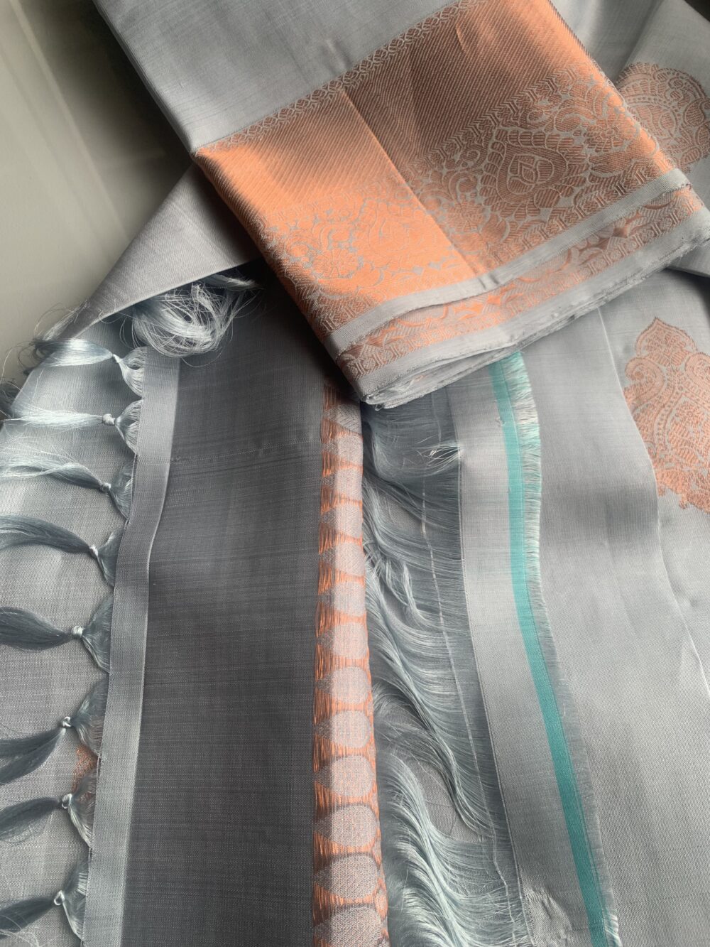 Pure Kanchipuram Silk Saree - Image 3