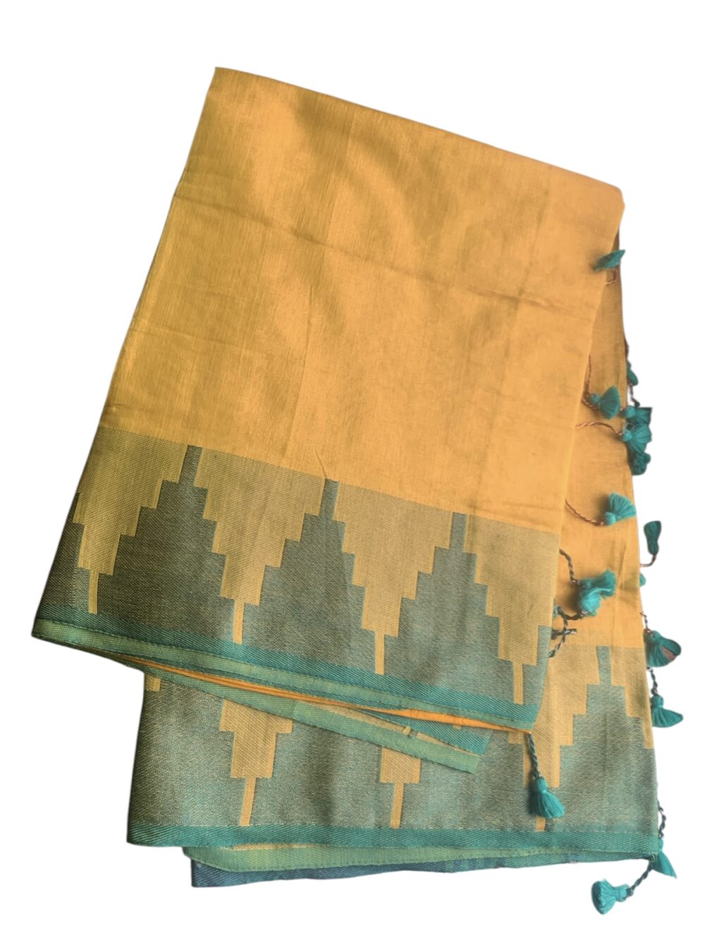 Pure linen saree - Image 6