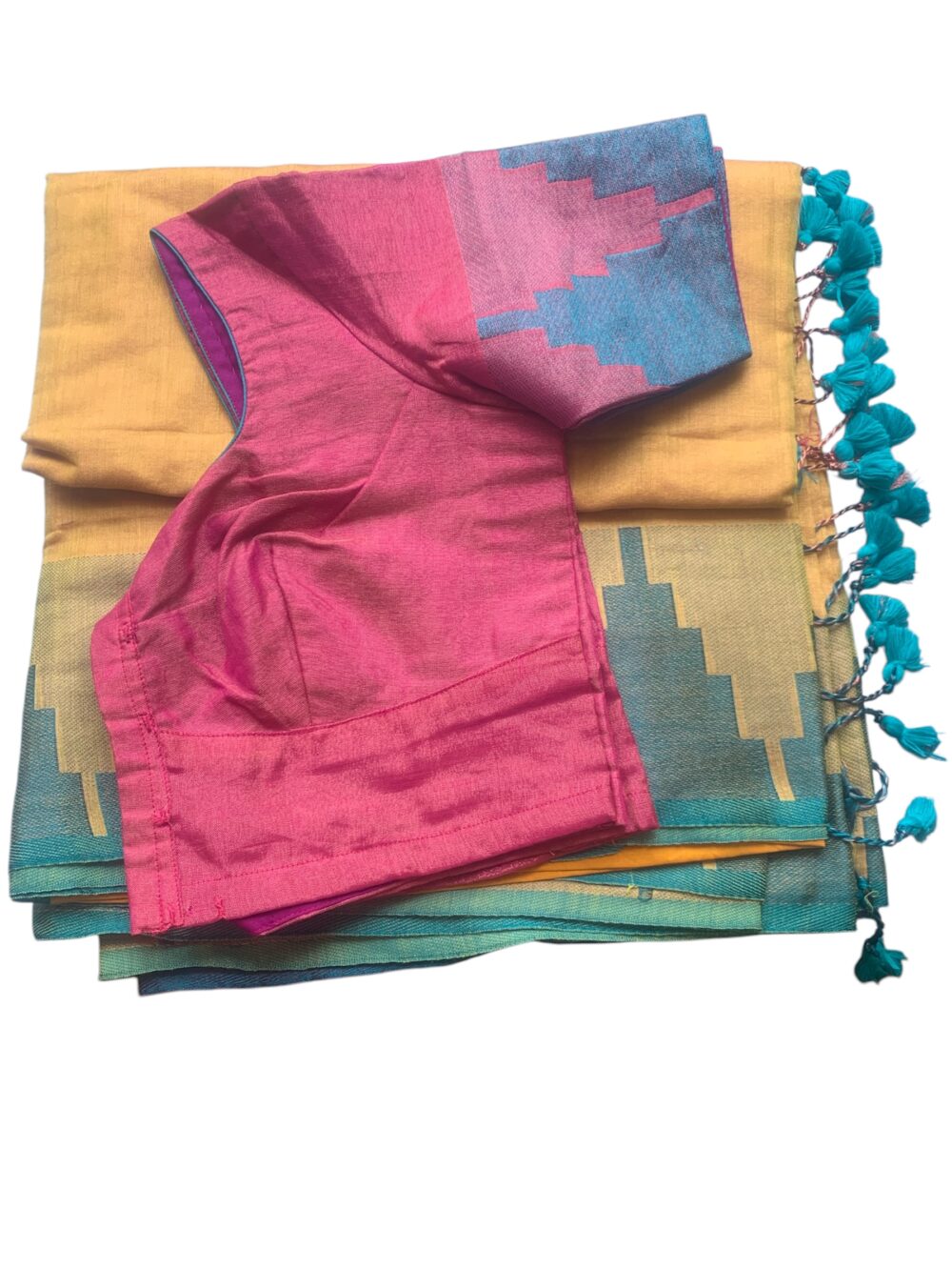 Pure linen saree - Image 7