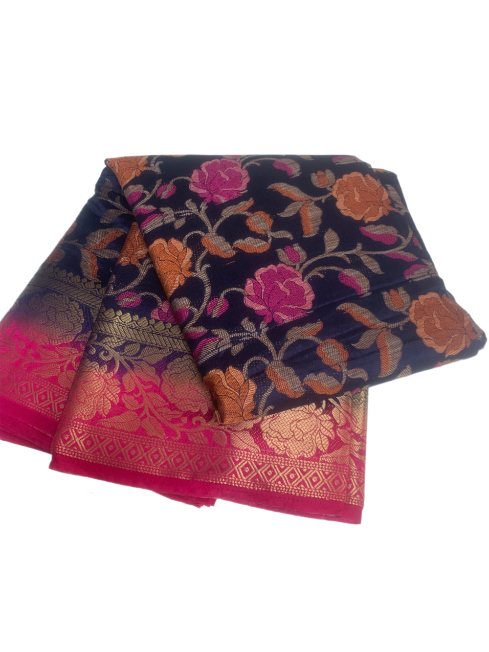 Patola saree with blouse piece - Image 4