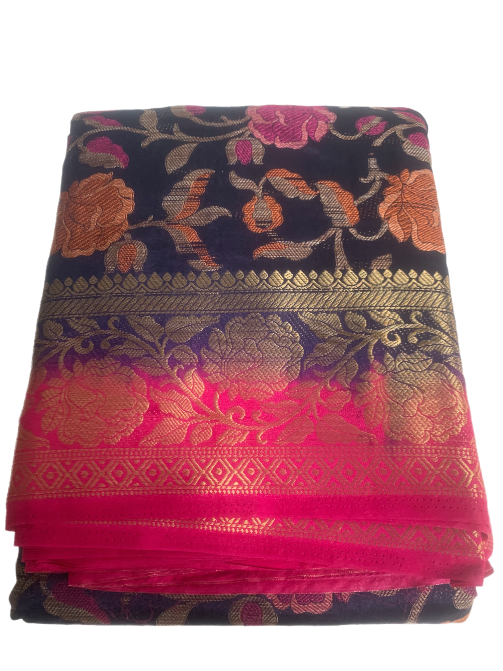 Patola saree with blouse piece - Image 8
