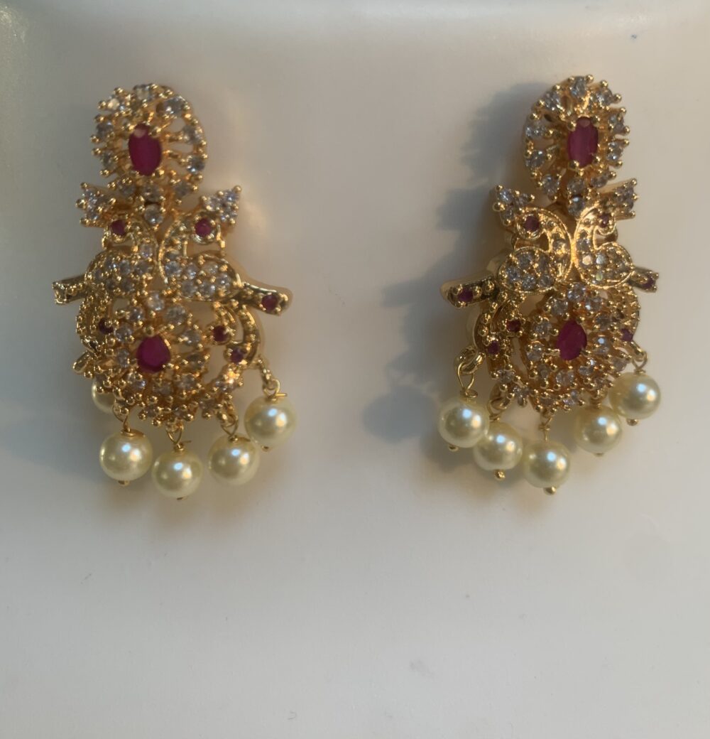 Necklace - Micro plated with earrings - Image 2