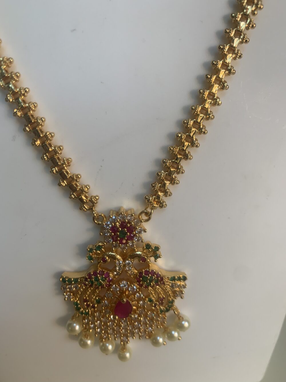 Necklace - Micro plated(Red) - Image 2