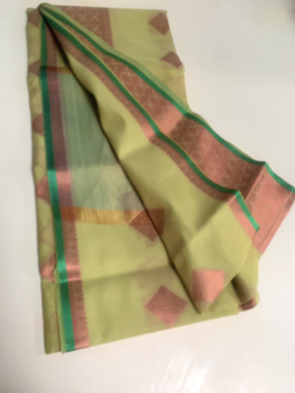 Cotton Silk saree - Image 3