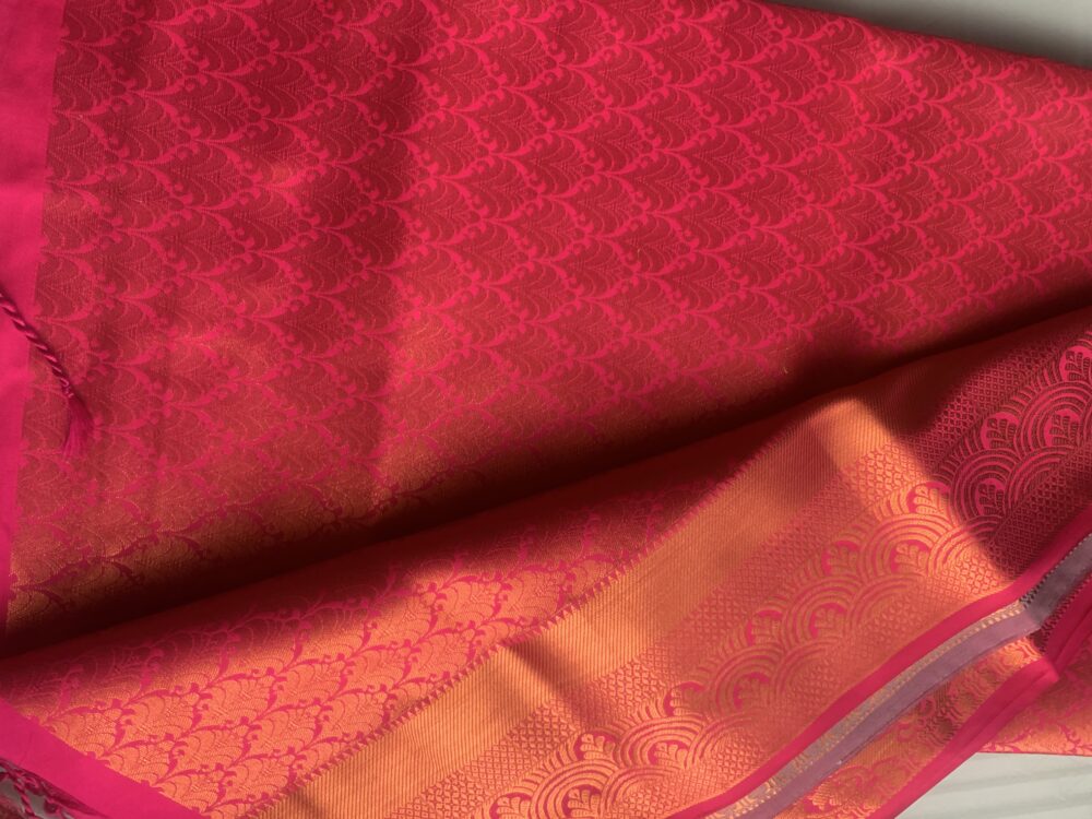 Semi silk saree - Image 5