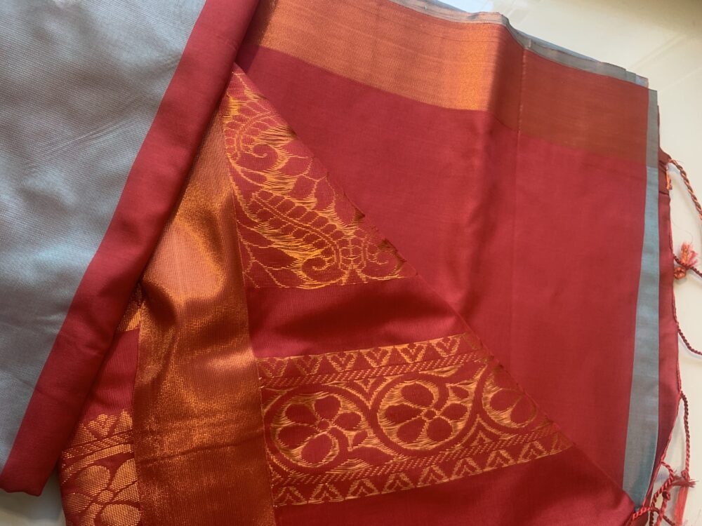 Semi silk saree - Image 3