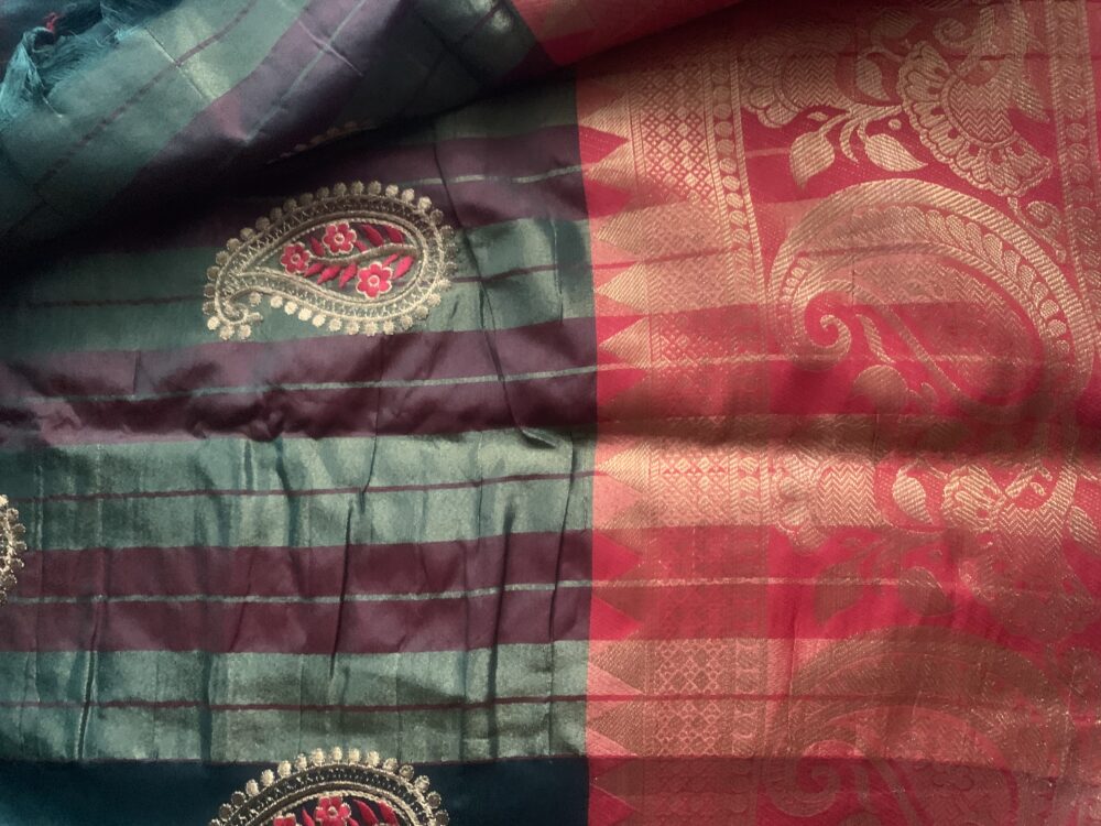 silk cotton-suitable for skirt and blouse - Image 8