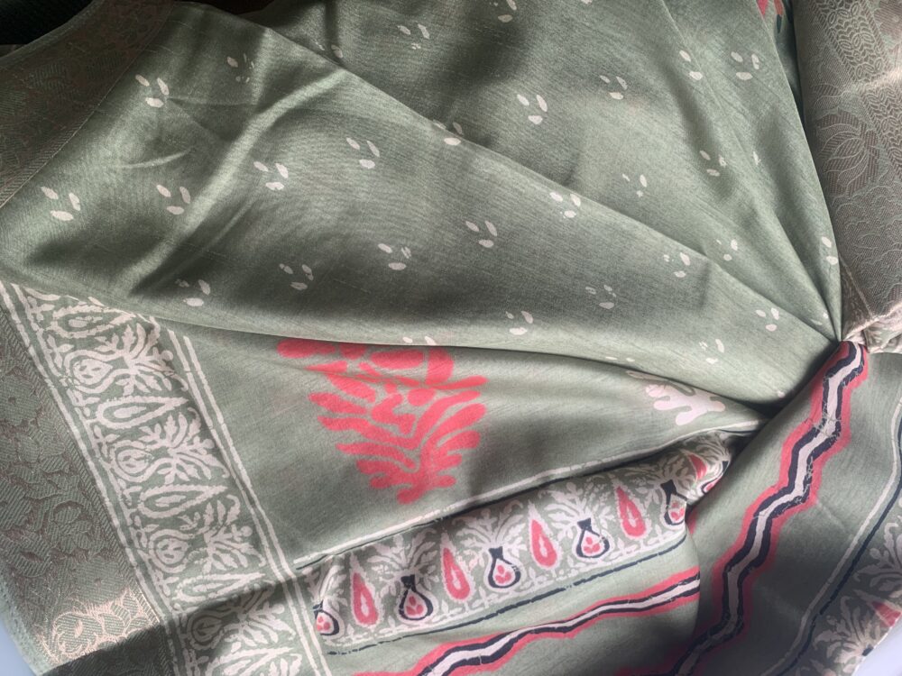 Craft silk saree - Image 5