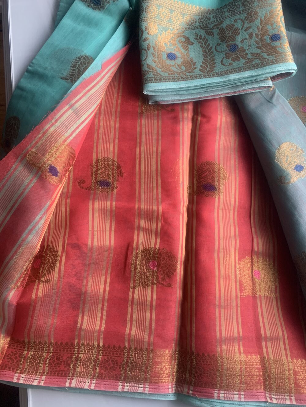 Casual cotton Saree - Image 4