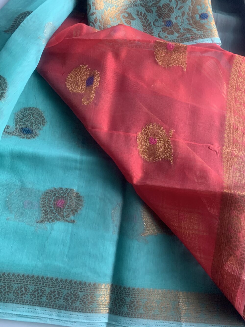 Casual cotton Saree - Image 3
