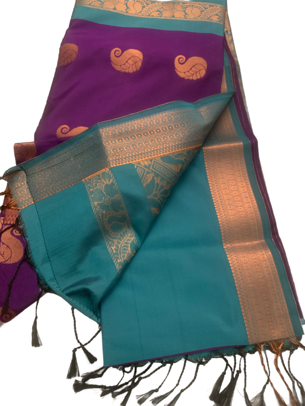 Semi silk saree - Image 3