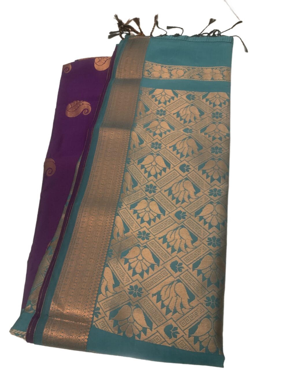 Semi silk saree - Image 4
