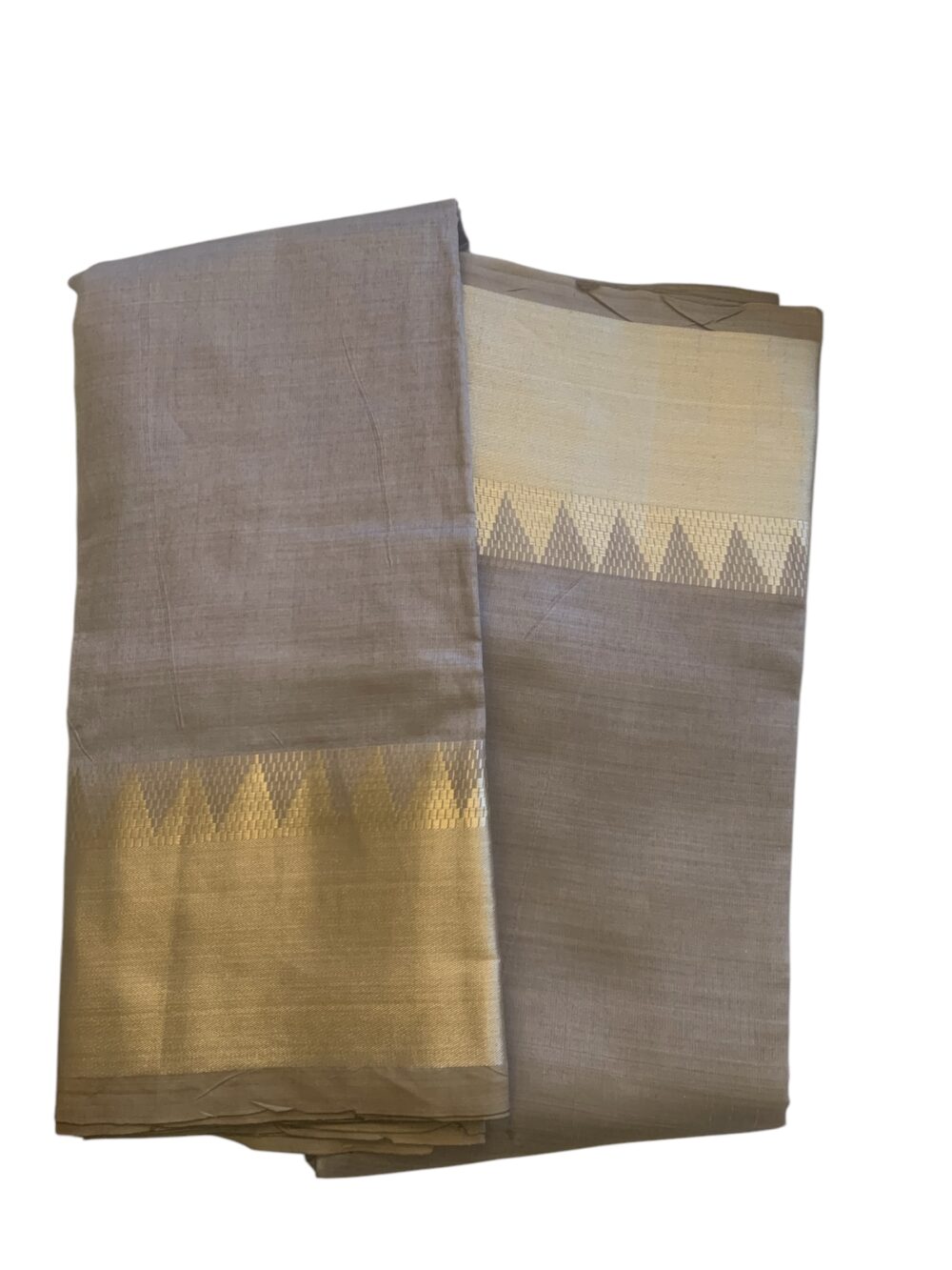 Cotton silk saree - Image 2