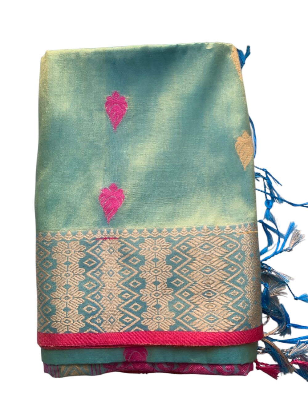 Tissue silk saree - Image 6