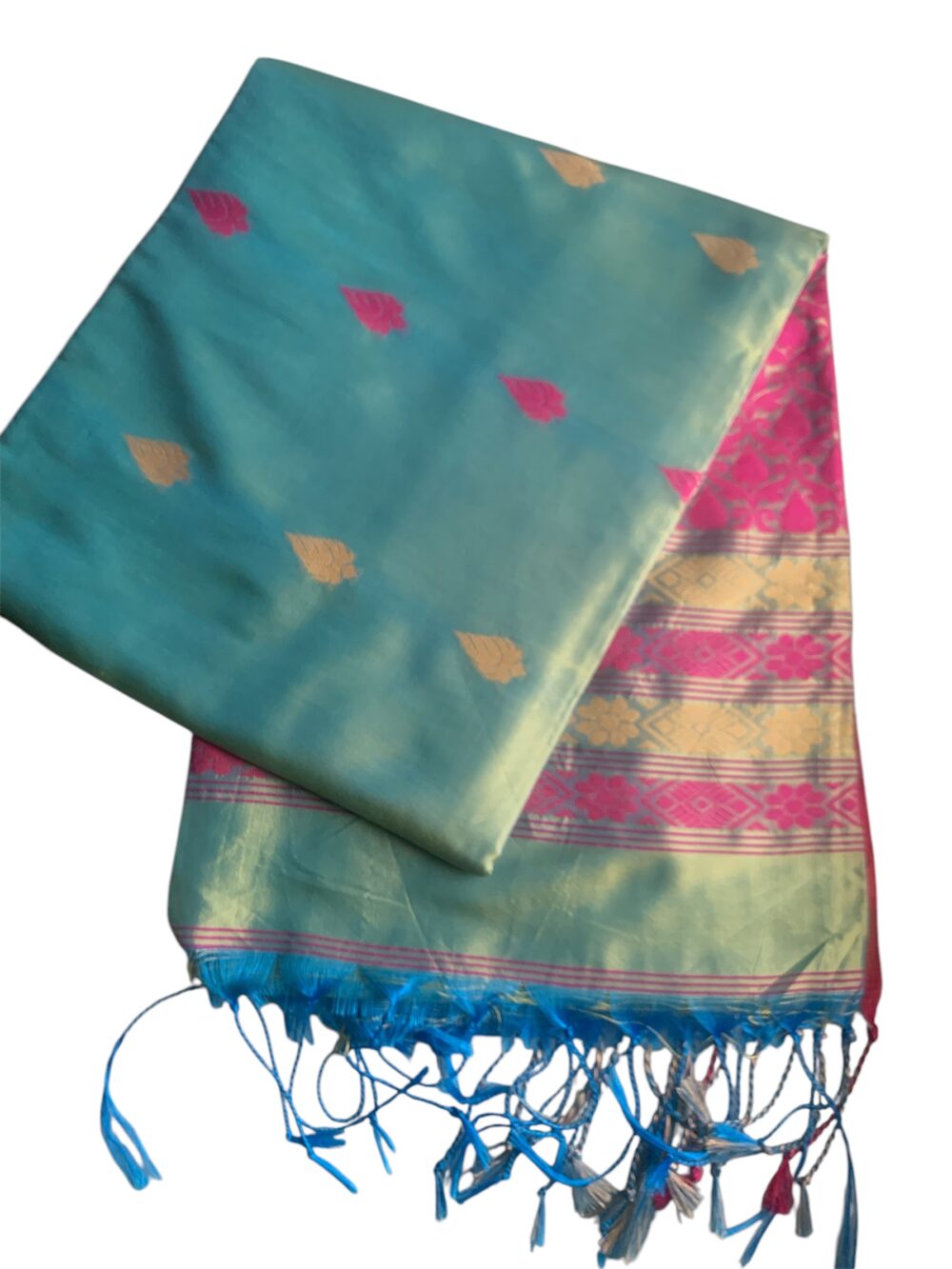 Tissue silk saree - Image 5