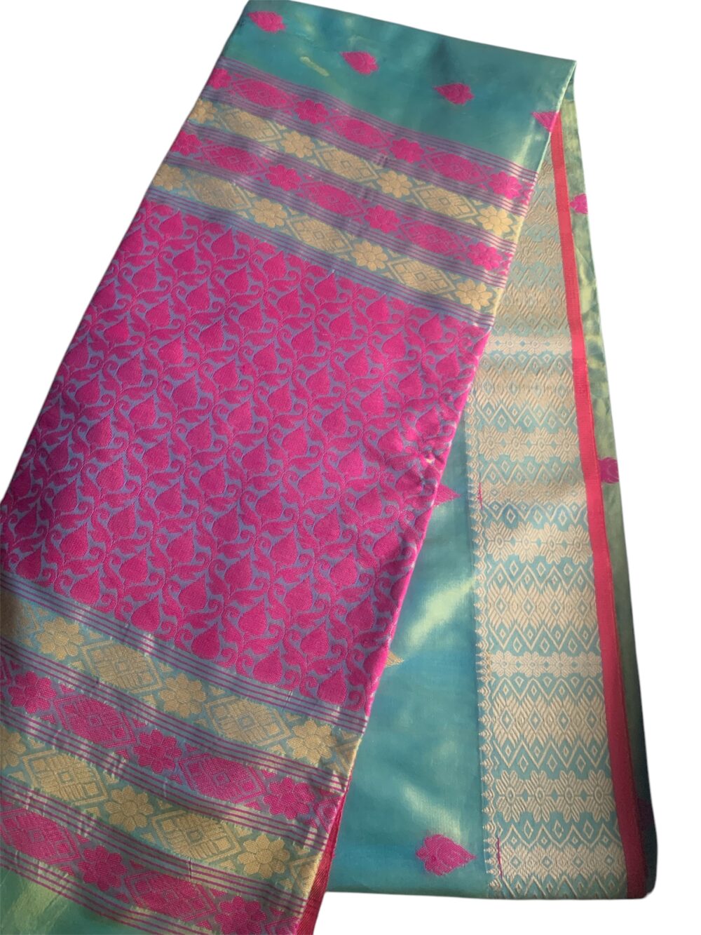 Tissue silk saree - Image 4